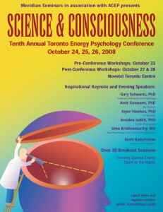 10th Annual Energy Psychology Conference Click for downloadable brochure